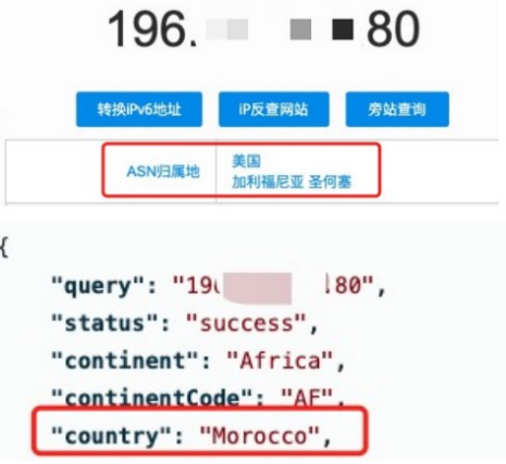为什么IP在登录网站或者平台时显示的不是正确的的国家地区？相关图片