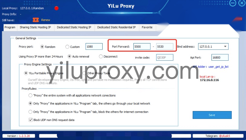 How does YiLuProxy implement batch forwarding IP to ports? - YiLuProxy Q&amp;A | YiLuProxy Q&amp;A related image